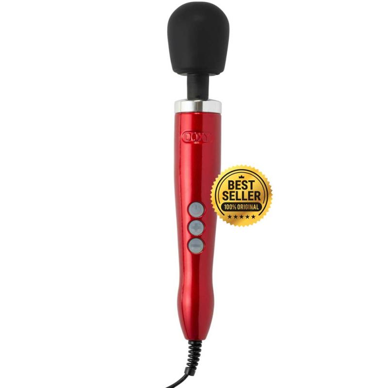 Doxy Die Cast Wand Massager Red Güçlü Masaj Vibratör