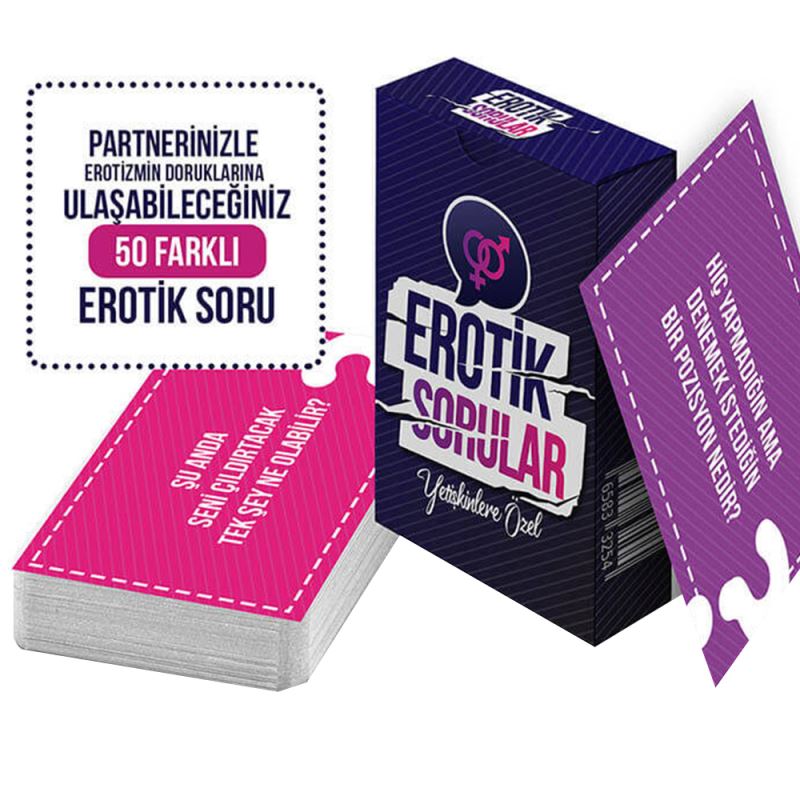 Erotica Sex Play Çiftlere Özel Erotik Soru Kart Oyunu