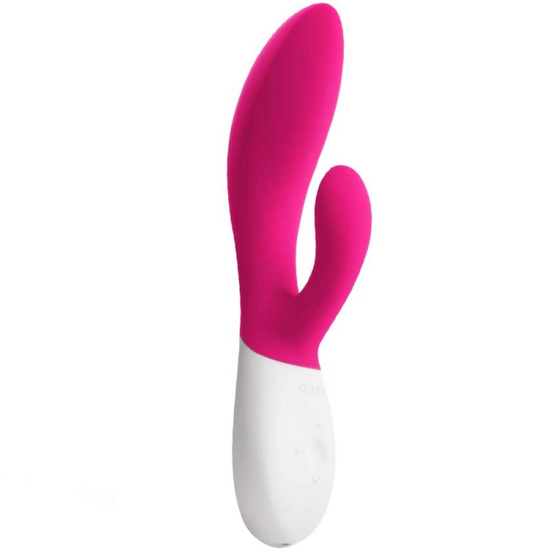 Lelo İna Wave 2 G-Spot Hareketli Rabbit Vibratör-Cerise