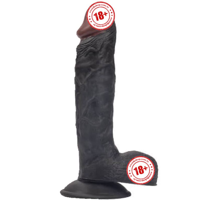 Love Shop Jason`s Ekstra Kalın 24 cm Realistik Zenci Penis