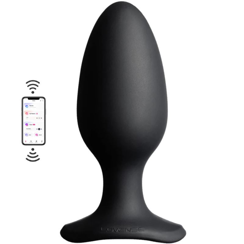 Lovense Hush 2 Large 57 mm Telefon Kontrollü Titreşimli Anal Plug