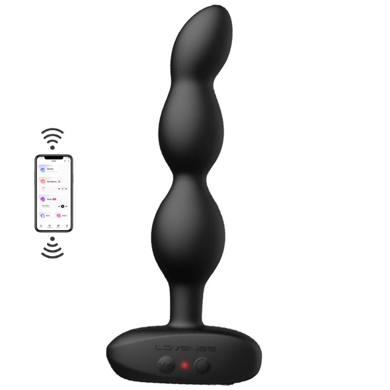 Lovense Ridge Telefon Kontrollü ve Hareketli Anal Vibratör