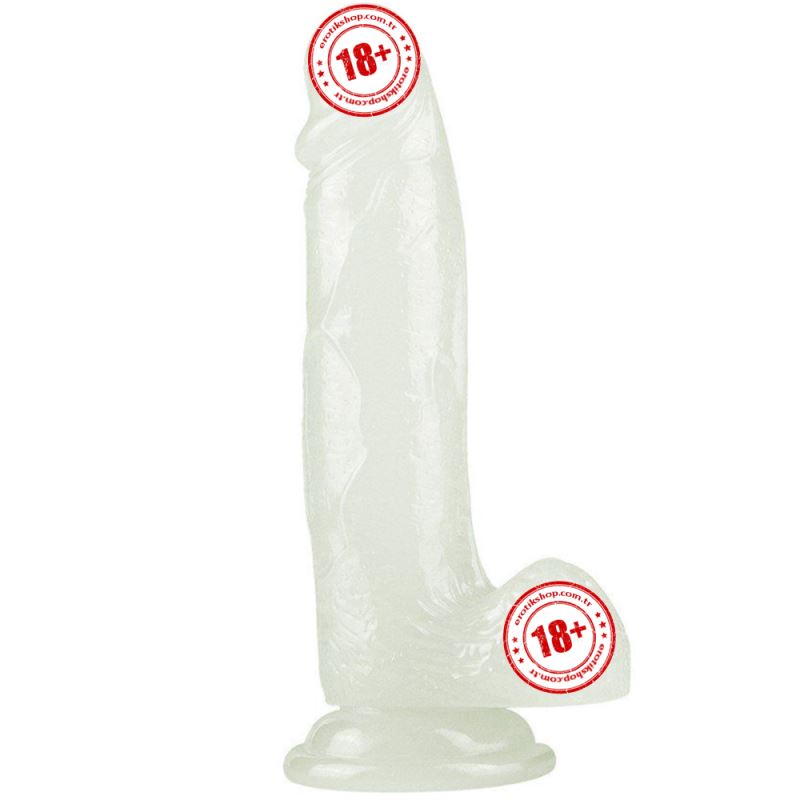 Lovetoy Lumino Play 19 cm Flexible Jel Dildo LV318014