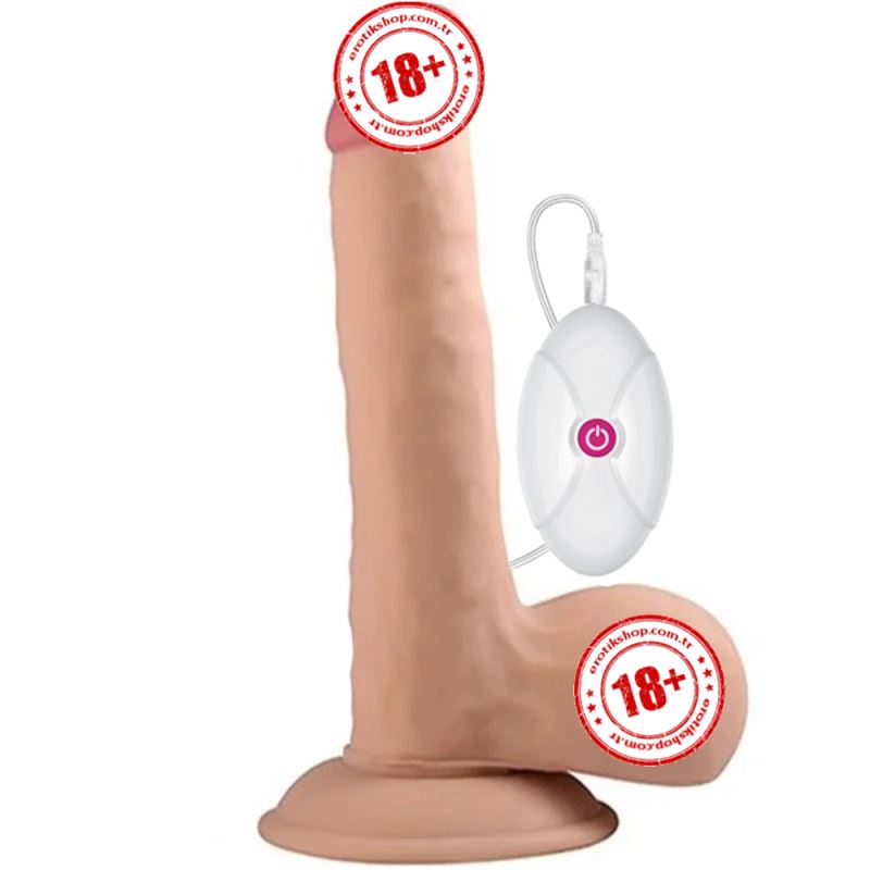 Lovetoy The Ultra Soft Dude 18 Cm Realistik Vibratör LV1091