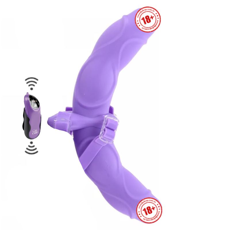 Pipedream Fetish Fantasy Elite Vibrating Double Delight Strap-On