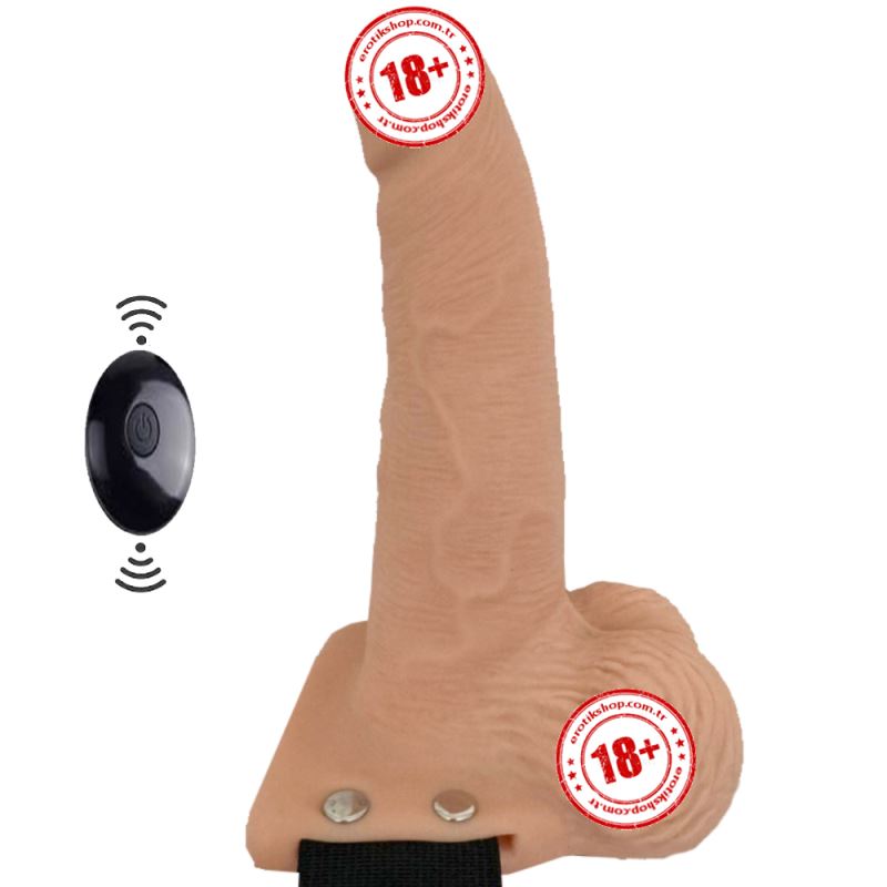 Pipedream Fetish Fantasy Series 15 cm Remote Control Vibrating Strap-On With Balls