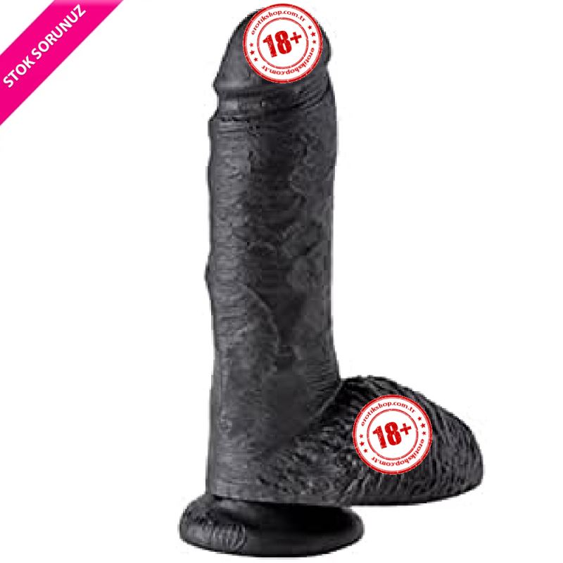 Pipedream King Cock 20 cm Testisli Ultra Gerçek Amerikan Zenci Penis