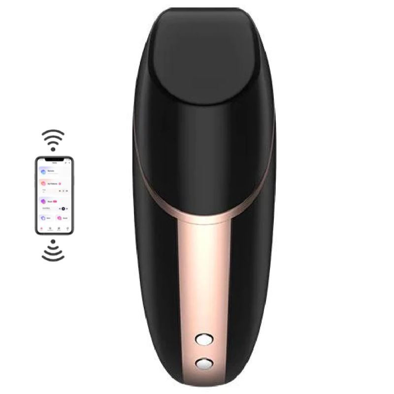 Satisfyer Love Triangle Black Telefon Kontrollü Emiş Güçlü Vibratör