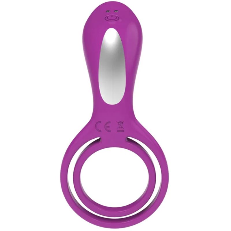 Sexual World Cockring Clitoral Stimulation Klitoris Titreşimli Penis Halkası-Purple