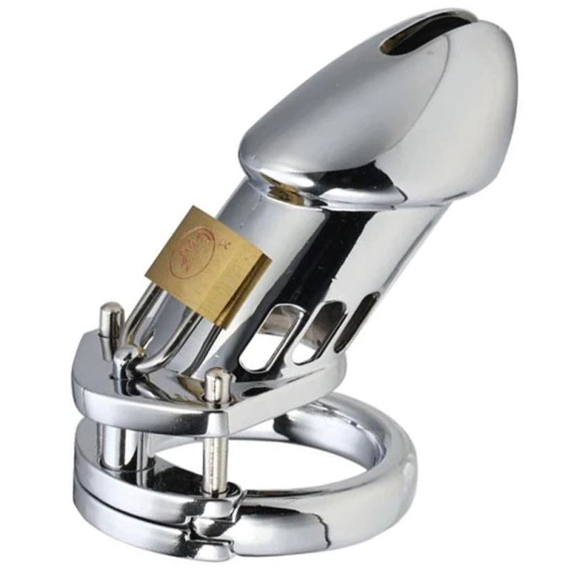 Sexual World Master Male Chastity Klasik Metal Penis Kilidi 45 mm