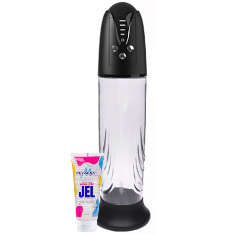 Sexual World Think Bigger Suck Vacuum Otomatik Penis Pompası ve Jel