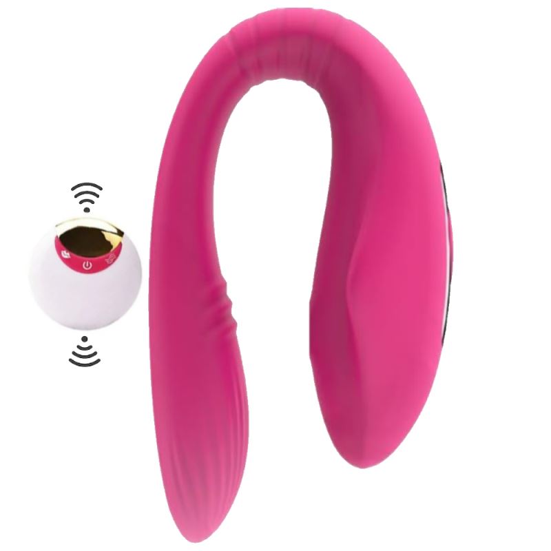 Sexual World Wearable Sucking Vibe Couples Emiş Güçlü Giyilebilir Partner Vibratör-Pink