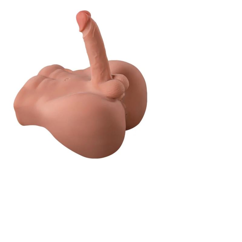 Shequ Bartlett Ass Hareketli Realistik Erkek Yarım Vücut Masturbator