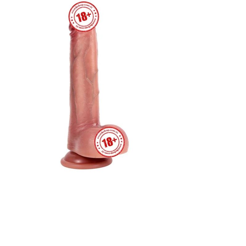Shequ Bert 22 cm Natural Doku Realistik Penis 