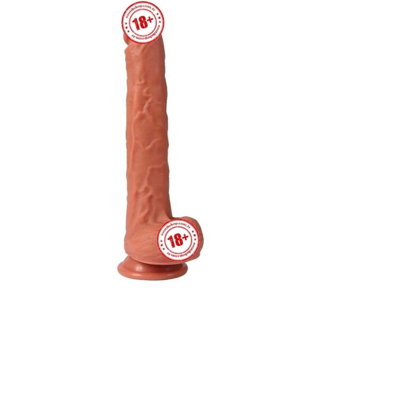 Shequ Dildo Series Len Lounger Natural Doku Realistik Penis 