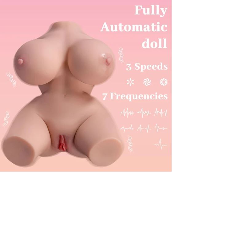 Shequ Frieda Vibrating Doll Titreşimli Yarım Vücut Masturbator