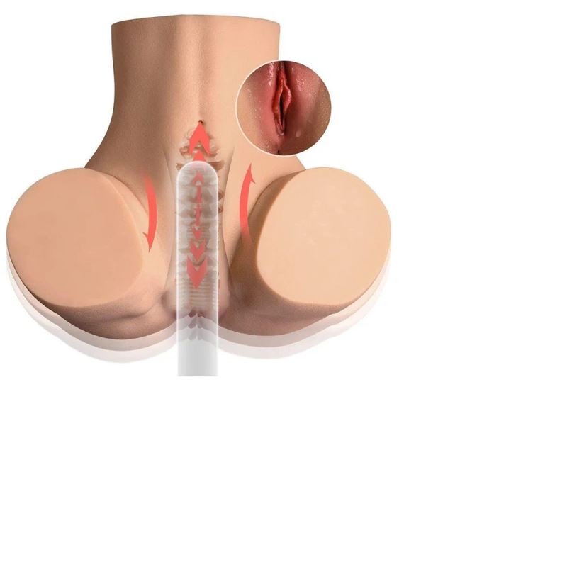 Shequ Gina Otomakik Şarjlı ve Hareketli Vajina Masturbator