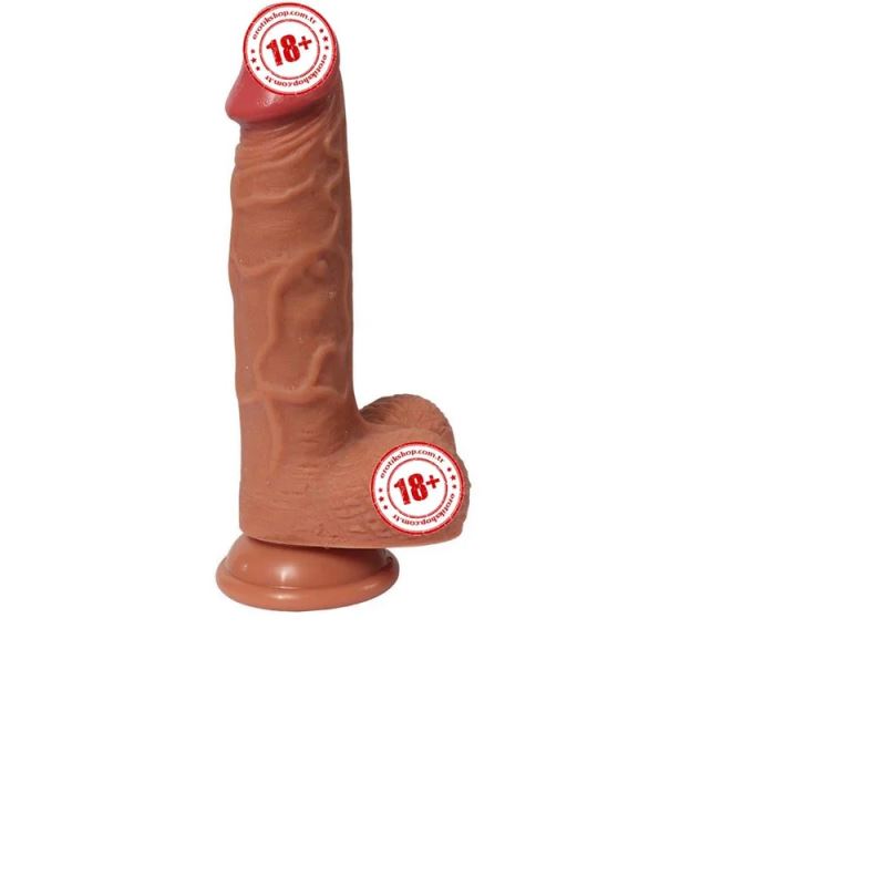 Shequ Hans 21 cm Natural Doku Realistik Penis 