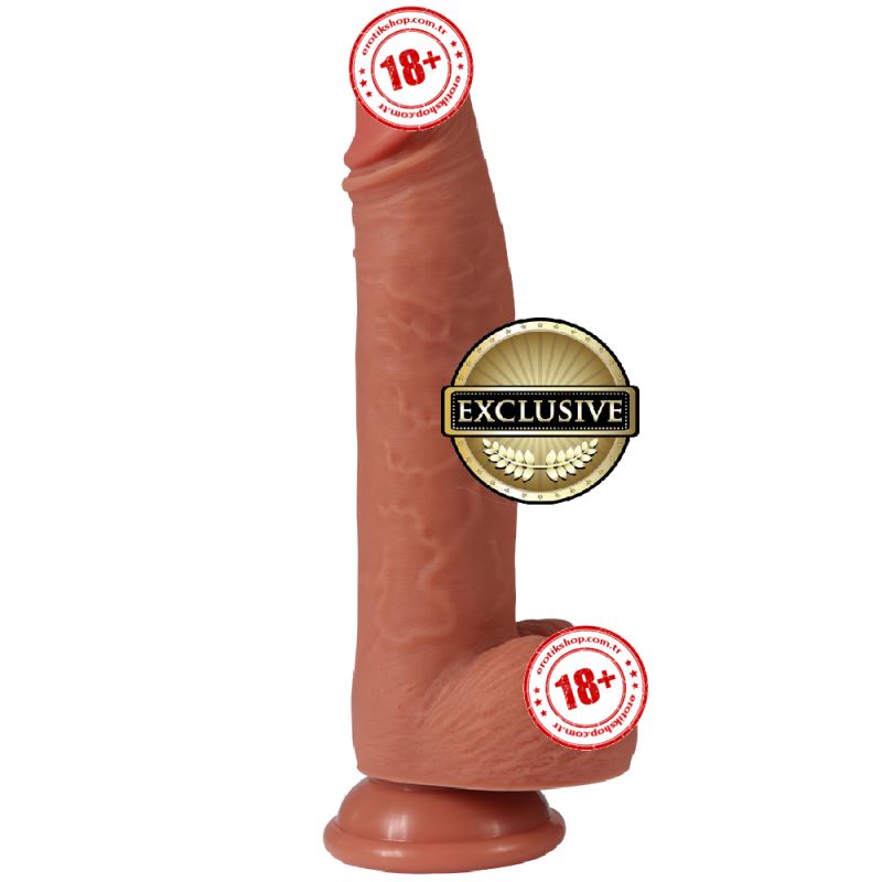 Shequ Leo Özel Yumuşak Doku Realistik Penis 23 cm SQ-WBD10033