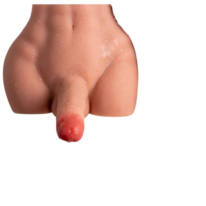 Shequ Peel Hareketli Realistik Erkek Yarım Vücut Masturbator