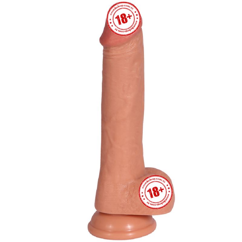 Shequ Sean Çift Katmanlı 22 Cm Realistik Penis SQ-WBD10043