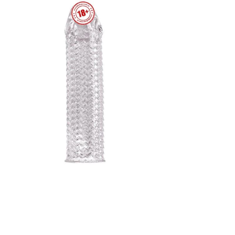 Shewu Phil Penis Sleeve Silikon Şeffaf Penis Kılıfı