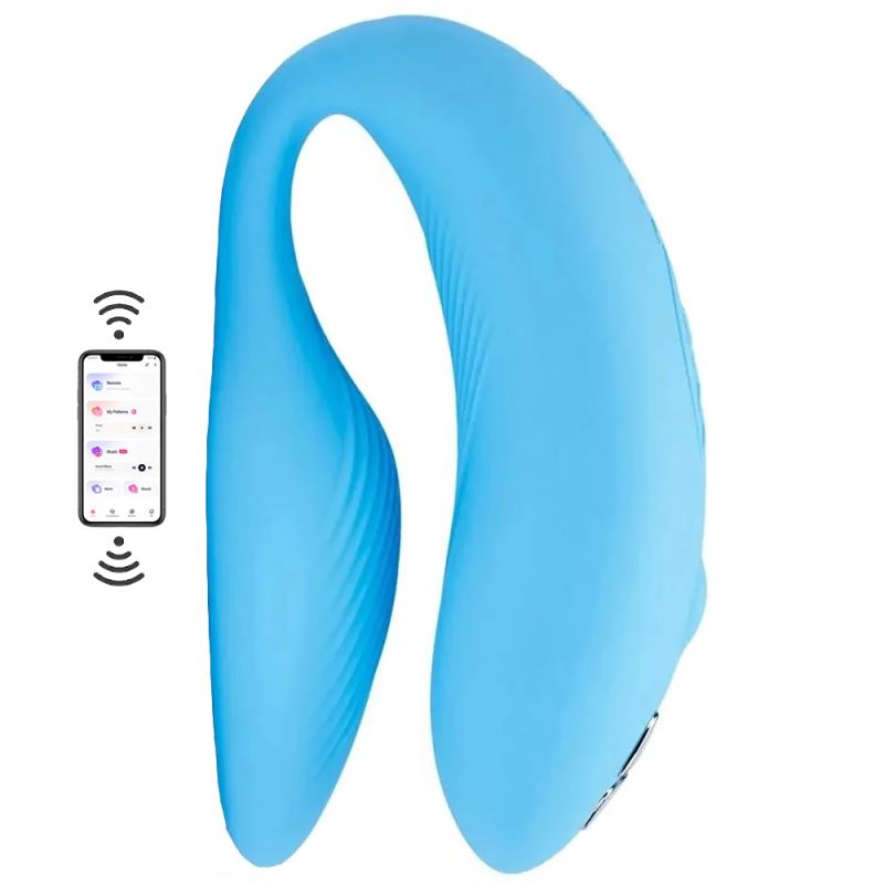 We-Vibe Chorus Çiftlere Özel Telefon Kontrollü Partner Vibratör-Blue