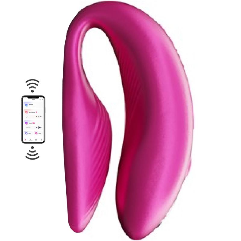 We-Vibe Chorus Çiftlere Özel Telefon Kontrollü Partner Vibratör-Pink