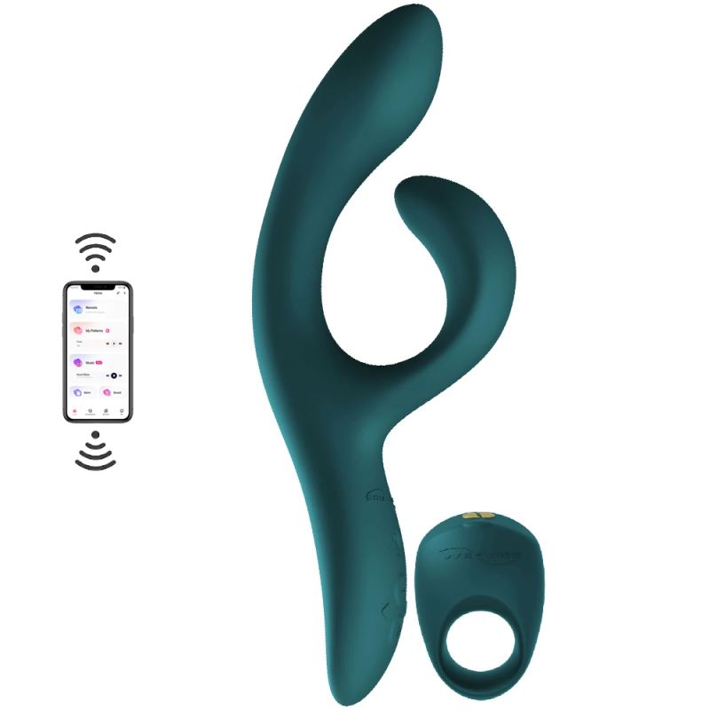 We-Vibe Nova 2 Vibrator & Pivot Cock Ring Date Night Çiftlere Özel Set