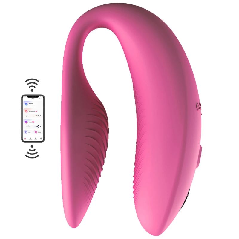 We-Vibe The New Sync 2 Remote & App Controlled Telefon Kontrollü Partner Vibratör-Pinktrollü Partner