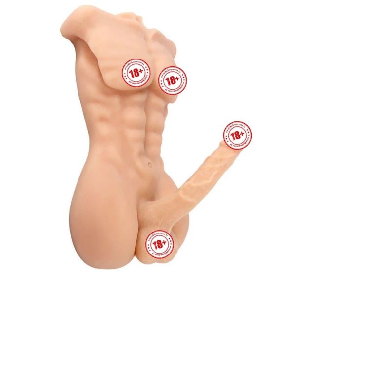 Xise Daniel Yarım Vücut Realist Penisli Erkek Masturbator