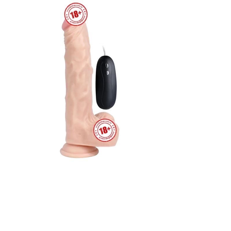 Xise Dildo Series Hero 10 Modlu Realistik Titreşimli Penis 