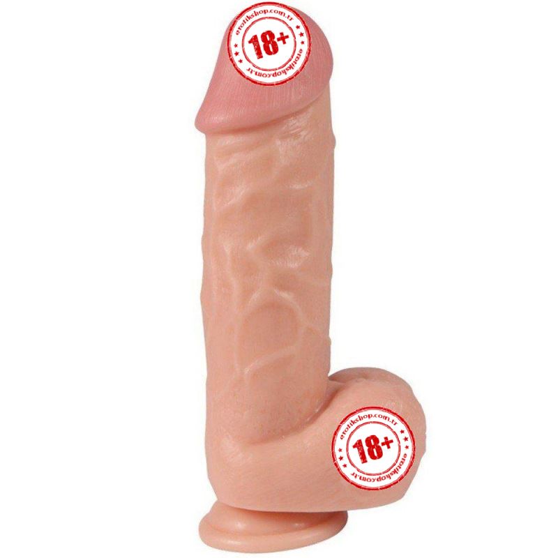 Xise X-Man Dual Layered Et Doku Realistik Penis 22 cm XS-WBD10011