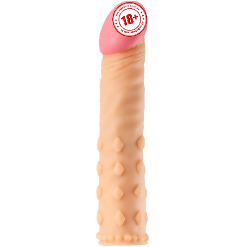 Yeain Max Man 5 cm Uzatmalı Realistik Penis Kılıfı YN0049