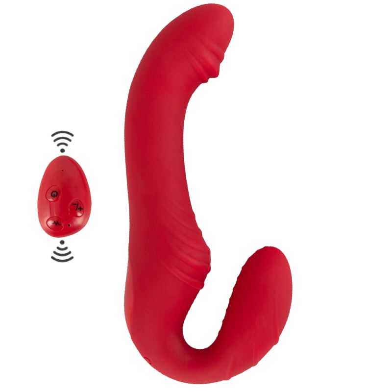 You2Toys Vibrating Strapless Strap-On 3 Uzaktan Kumandalı