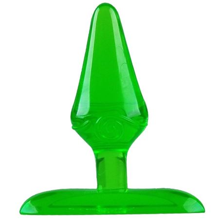 Cnw Green Jel Dokulu Anal Alıştırıcı Silikon Plug