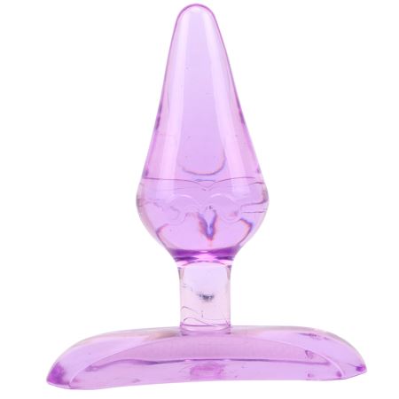 Cnw Lilac Jel Dokulu Anal Alıştırıcı Silikon Plug