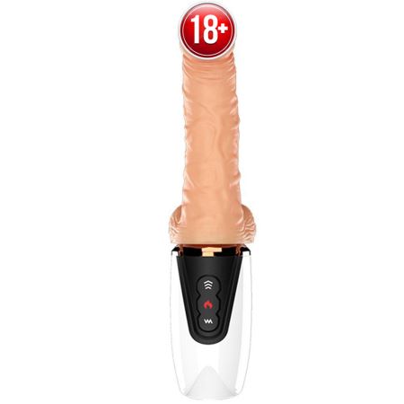 Dibe Sex Massager Sex Machine Isıtmalı İleri Geri Vibratör