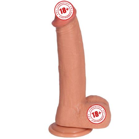 Dildo Series Bill Lifelike 23 cm Realistik Et Dokulu Dildo