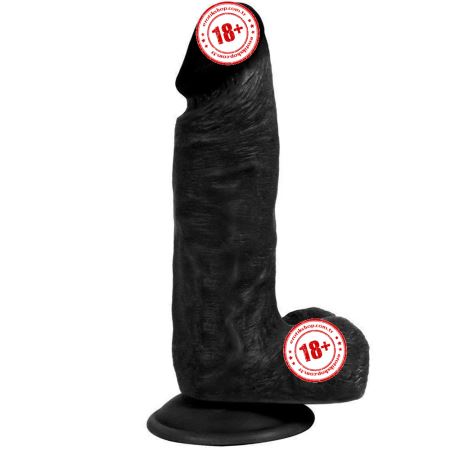 Dildo Series Iron Dragon 18 cm Realistik Zenci Penis XS-WBC10027