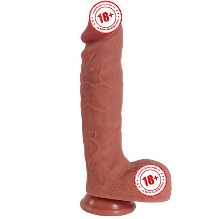 Dildo Series Spartacus Dual Layered Çift Katmanlı Gerçekci Penis 24 cm