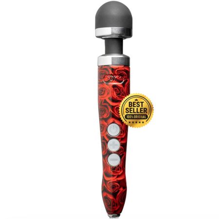 Doxy Türkiye - Die Cast 3R Oplaadbare Wand Massager Rose Pattern