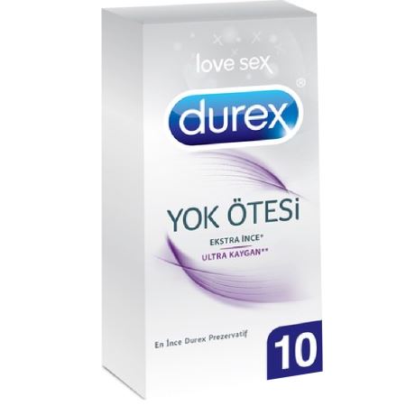 Durex Yok Ötesi Ekstra Form İnce Prezervatif Ekstra Kaygan