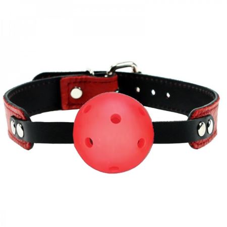 Erox Fetish Fantasy Series Master Ball Gag Red Nefes Alınabilir Ağız Topu