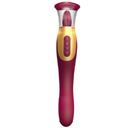 Erox Luxury Tongue Vibe 2 İn 1 G-Spot ve Dil Vibratör