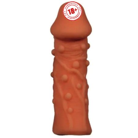 Erox Maxx Sleeve Yumuşak Doku Melez Realistik Penis Kılıfı