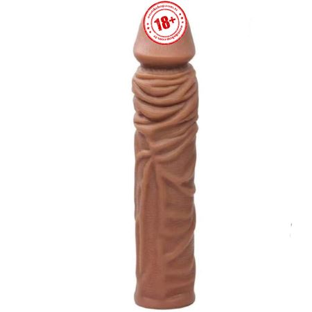 Erox Mega Enlarger Sleeve Yumuşak Et Doku Realistik Penis Kılıfı