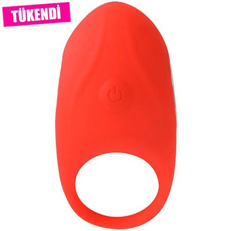 Feelztoys Thor Cock Ring Red Titreşimli Penis Halkası