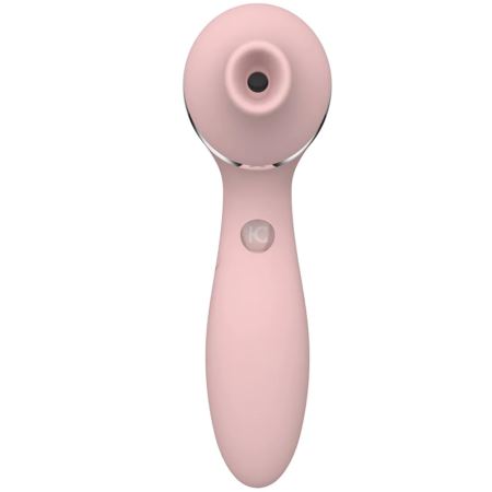 KissToy Polly Plus 2 In 1 Emiş Güçlü Klitoral Vibratör-Pink