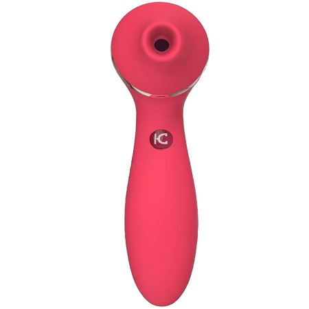 KissToy Polly Plus 2 In 1 Emiş Güçlü Klitoral Vibratör-Red